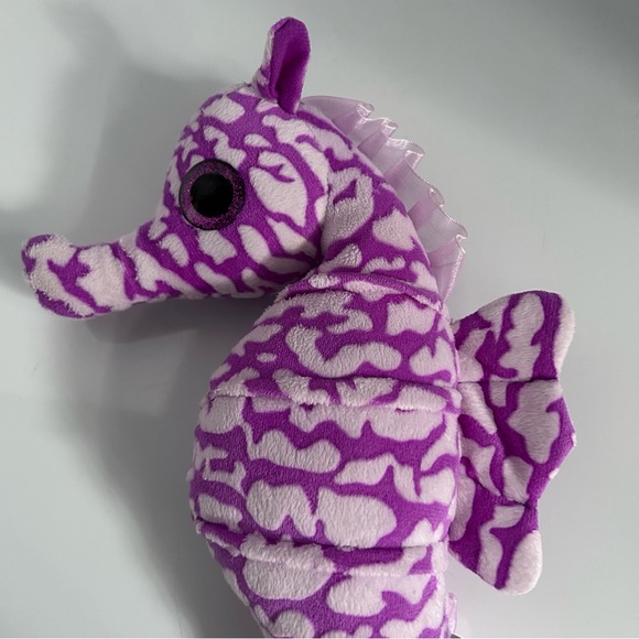 Ripley’s Aquarium lilac sea horse plush 14” long - Picture 4 of 6